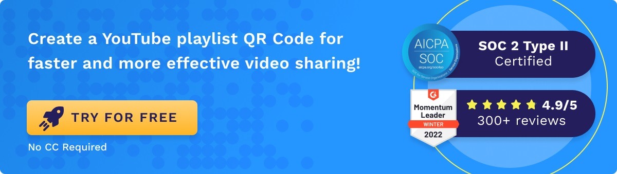 Make YouTube playlist sharing easier with Uniqode. Make YouTube playlist sharing easier with Uniqode