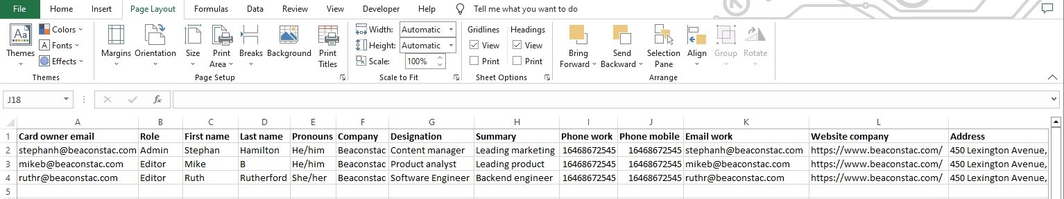 Populate this spreadsheet template with contact information for all your team members Populate this spreadsheet template with contact information for all your team members