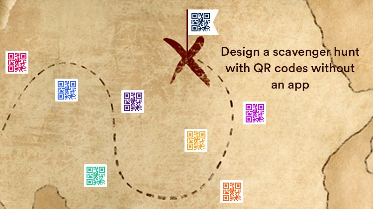 QR code scavenger hunt