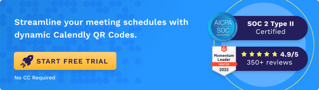 Use Uniqode to create Calendly QR Codes Use Uniqode to create Calendly QR Codes