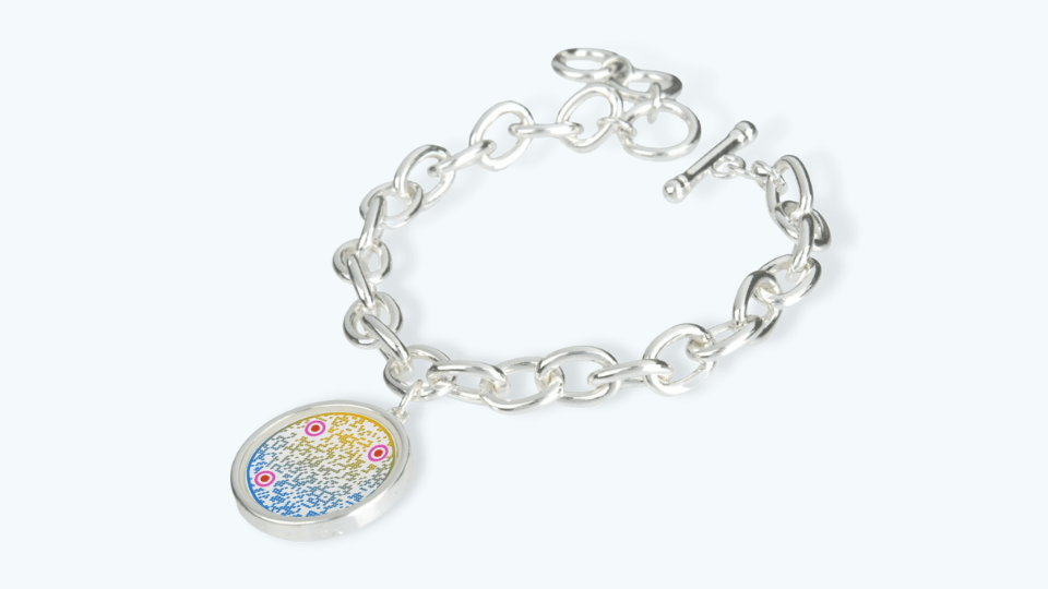 QR Code color matching jewelry color. QR Code color matching jewelry color.