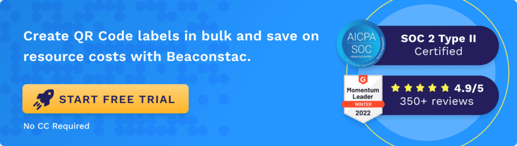 Generate QR Code labels and stickers in bulk Create QR Code labels in bulk and save on resource costs with Uniqode