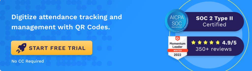 Create a free QR Code for attendance Create a free QR Code for attendance