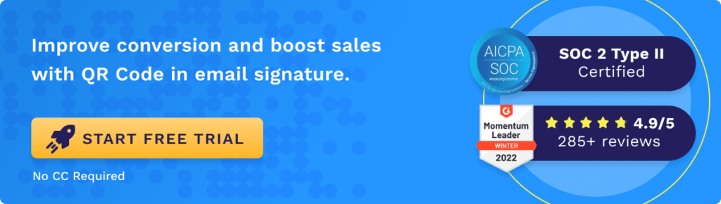 QR Code in Email Signature QR Code in Email Signature