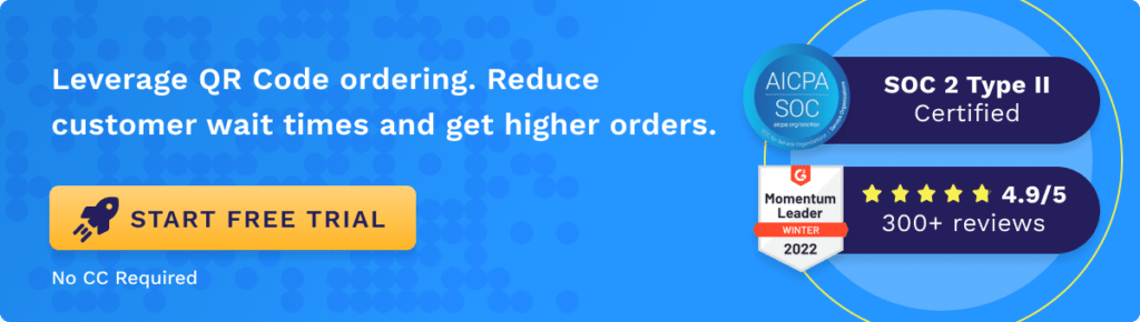 Boost your revenue with QR Code ordering Boost your revenue with QR Code ordering