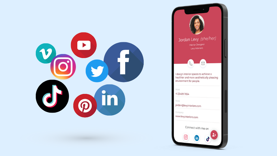Share more than just your basic contact details with QR Code business cards Share more than just your basic contact details with QR Code business cards