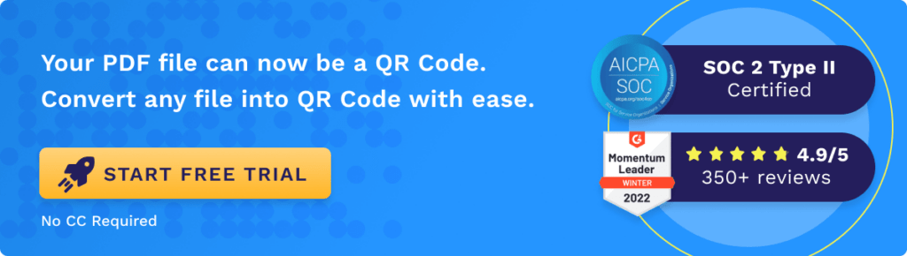 Convert files to QR Codes with Uniqode Convert files to QR Codes with Uniqode