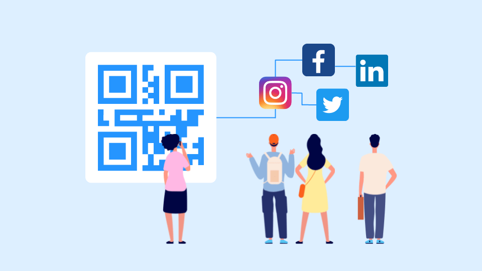 Attract more users using social media QR Codes. Attract more users using social media QR Codes.