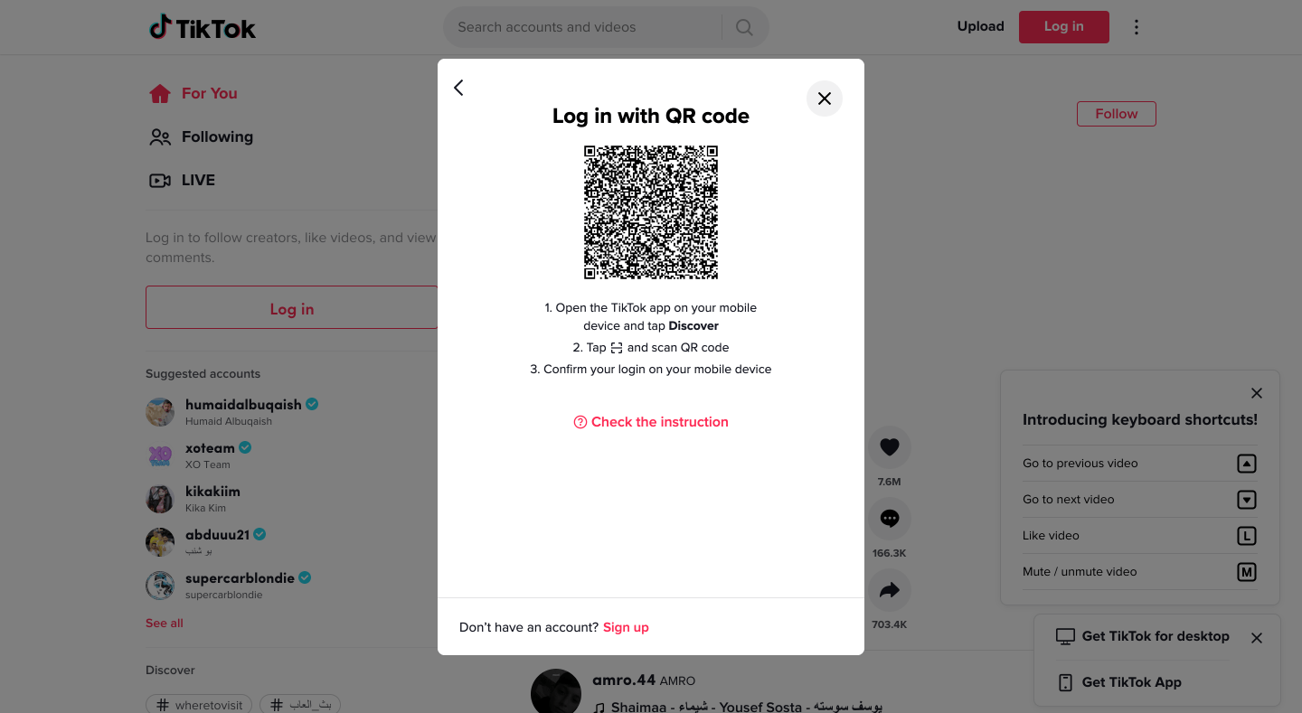 Scan the QR Code Scan the QR Code